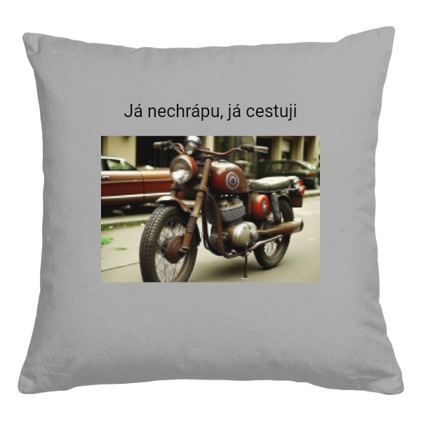 Polštář bavlněný  s potiskem null